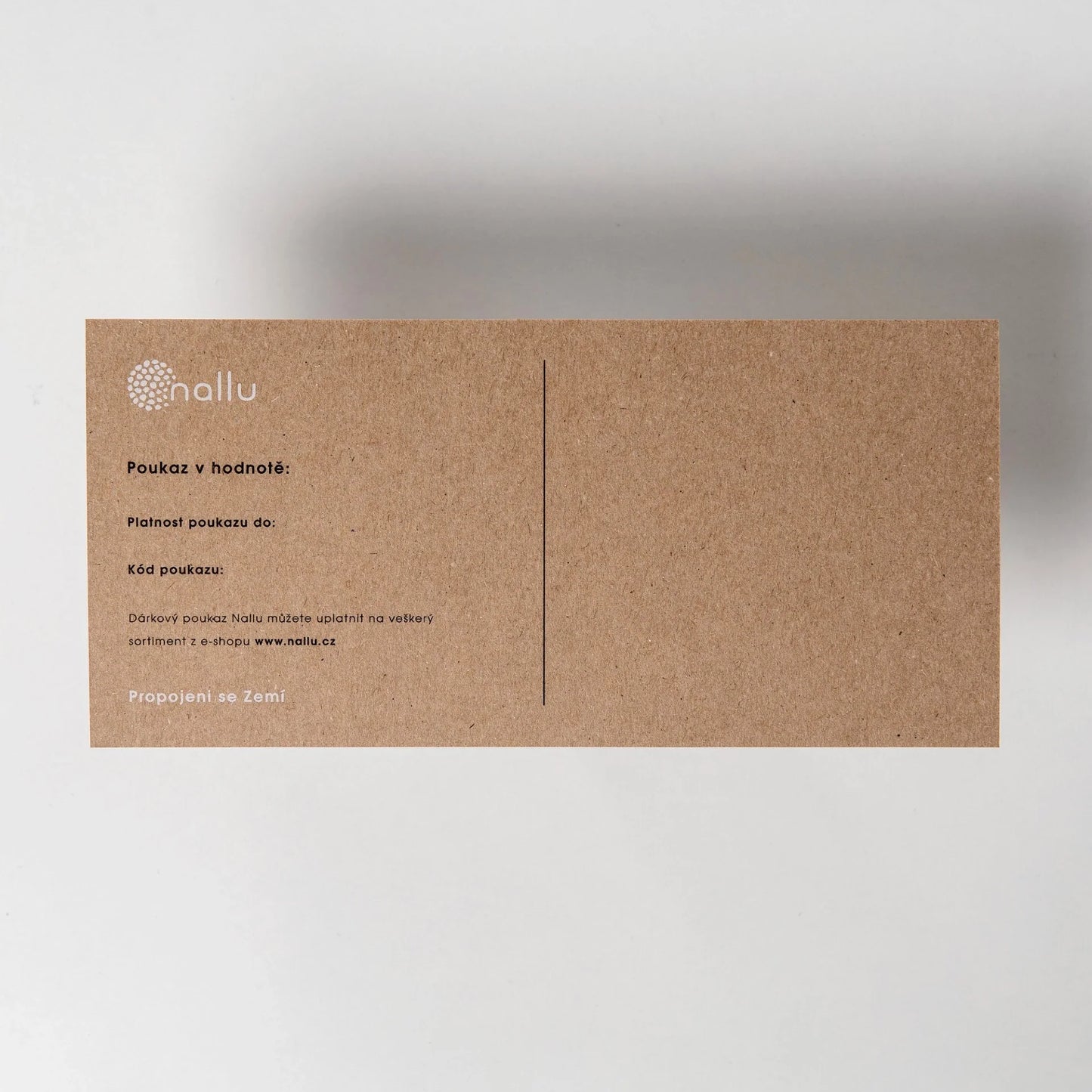 Dárkový poukaz Nallu