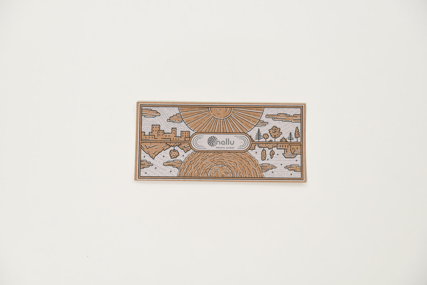 Fyzický Vánoční dárkový poukaz Nallu